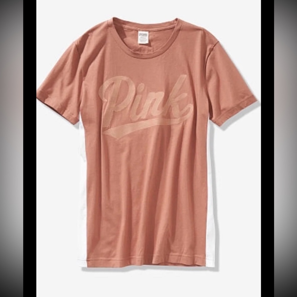 Vs pink campus short sleeve tee